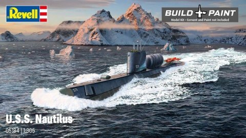 Model plastikowy Statek U.S.S. Nautilus 1/305 Revell