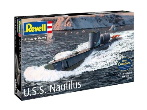 Model plastikowy Statek U.S.S. Nautilus 1/305 Revell