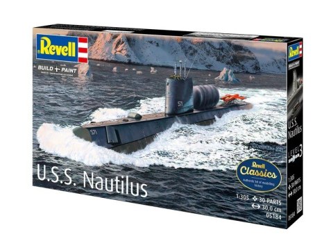 Model plastikowy Statek U.S.S. Nautilus 1/305 Revell