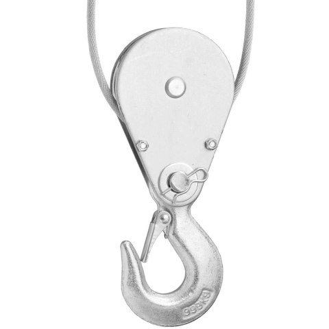 Wciągarka elektryczna z suwnicą linowa 1600 W 12 m 500 kg MSW