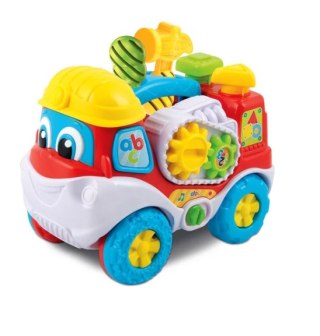 Interaktywna Ciężarówka Eugeniusz Drogowy Geniusz Śrubokręt i Młotek Język Polski Clementoni 50110 Clementoni