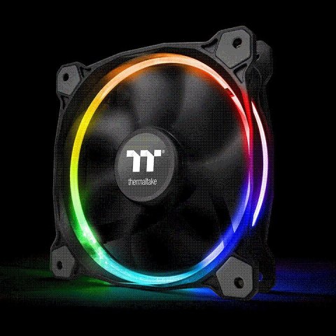 Wentylator Riing 12 RGB Sync Edition 3-pak (3x120mm, 500-1500 RPM) Thermaltake