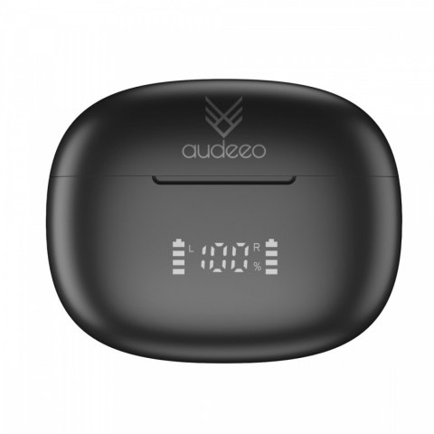 Słuchawki TWS Navigator z wyświetlaczem LED Audeeo