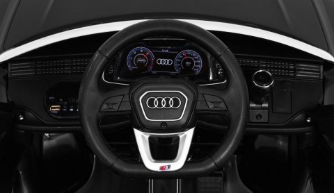 Audi Q8 Lift na akumulator dla dzieci Czarny + Pilot + EVA + Wolny Start + MP3 USB + LED