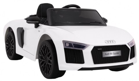 Audi R8 Spyder na akumulator Biały - Sklep Gebe