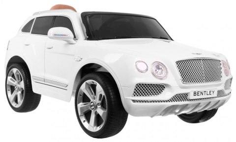 Auto na akumulator Bentley Bentayga dla dzieci Biały