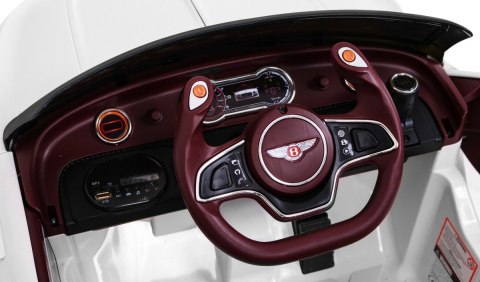 Auto na akumulator Bentley EXP 12 dla dzieci Biały