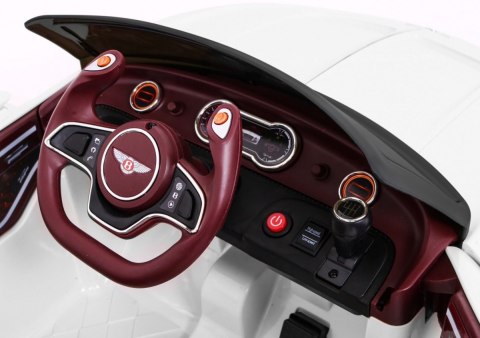 Auto na akumulator Bentley EXP 12 dla dzieci Biały