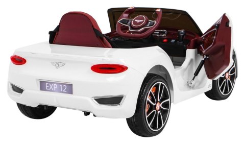 Auto na akumulator Bentley EXP 12 dla dzieci Biały