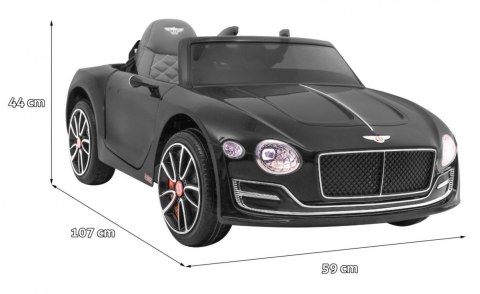 Auto na akumulator Bentley EXP 12 dla dzieci Czarny