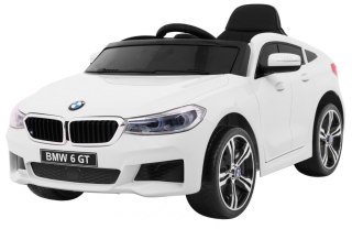 BMW 6 GT Autko na akumulator Biały