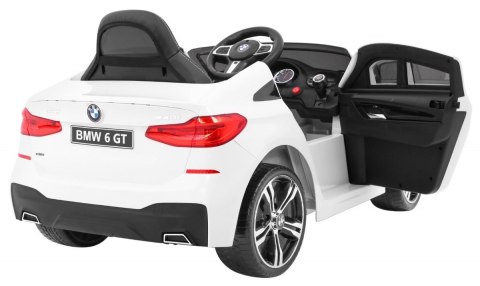 BMW 6 GT Autko na akumulator Biały