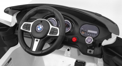 BMW 6 GT Autko na akumulator Biały