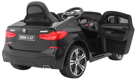 BMW 6 GT Autko na akumulator Czarny
