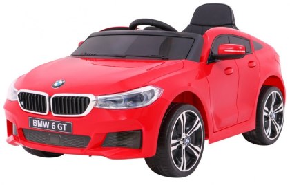BMW 6 GT Autko na akumulator Czerwony