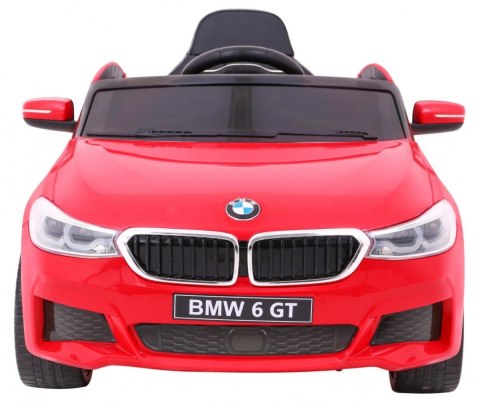 BMW 6 GT Autko na akumulator Czerwony