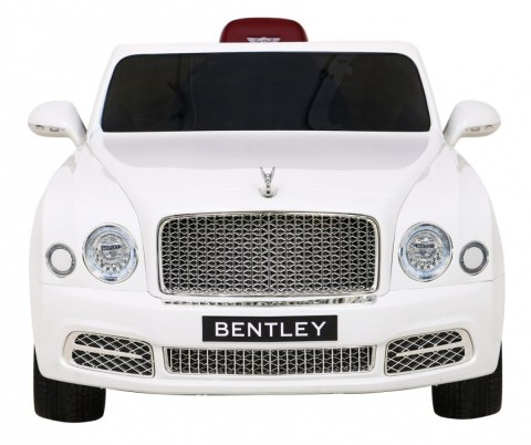 Bentley Mulsanne Autko na akumulator dla dzieci Biały