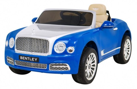 Bentley Mulsanne Autko na akumulator dla dzieci Niebieski - Sklep Gebe