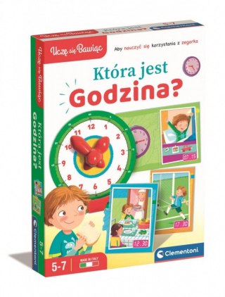 Gra Która jest godzina? Clementoni