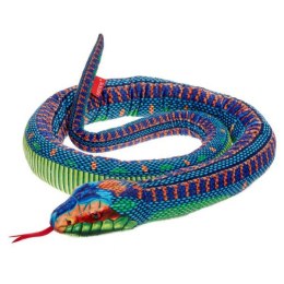 Maskotka Wąż niebieski 180 cm Beppe