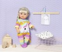 Ubranko Kolorowe śpioszki z jednorożcem Dolly Moda dla lalki Baby Born Zapf