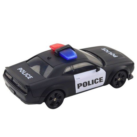 Auto Sportowe Do Driftu Wymienne Koła Zdalnie Sterowany RC 4WD Policja LEAN Toys