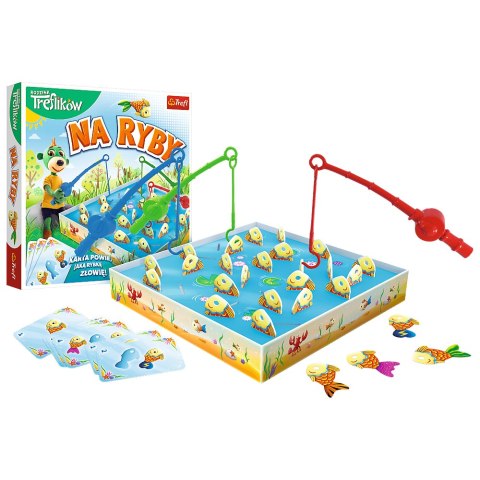Gra zręcznościowa Na Ryby Rodzina Treflików Trefl 01963 Trefl Gry