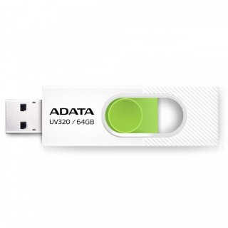 Pendrive UV320 64GB USB3.2 biało-zielony Adata