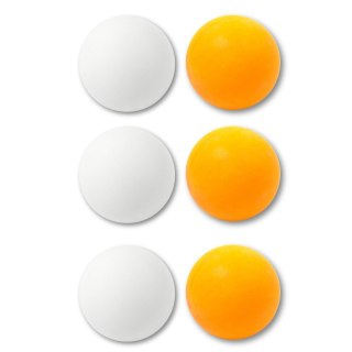 Piłeczki Do Ping Ponga Sport Biały Pomarańczowy 6szt LEAN TOYS