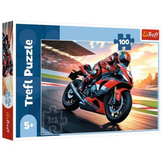 Puzzle - 100 - Szybki motocykl - Trefl 16489 Trefl Puzzle