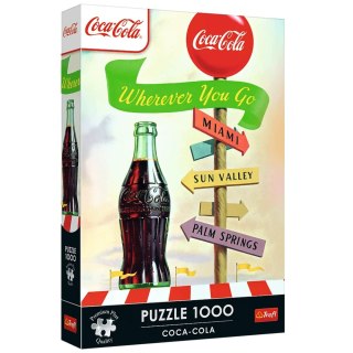 Puzzle - 1000 Premium Plus - Coca-Cola: Gdziekolwiek zmierzasz - Trefl 12098 Trefl Puzzle