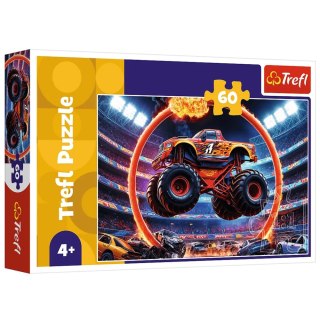 Puzzle - 60 - Monster truck - Trefl 17404 Trefl Puzzle