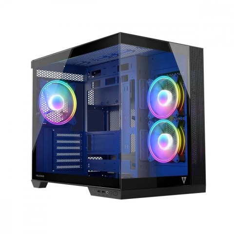 Obudowa komputerowa Volcano Panorama APEX ARGB 3F MIDI szara MODECOM