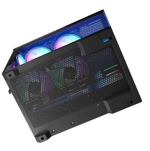 Obudowa komputerowa Volcano Panorama APEX ARGB 3F MIDI szara MODECOM