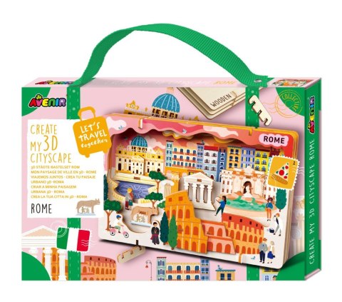Puzzle Stwórz pejzaż miejski 3D - Rzym MG DYSTRYBUCJA