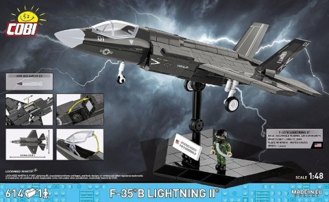 Klocki F-35B Lightning II 614 elementów Cobi Klocki