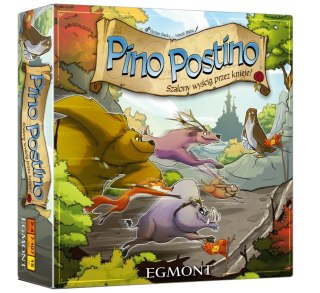 Gra PINO POSTINO Szalony wyścig przez knieje! Egmont