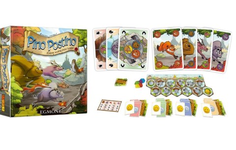 Gra PINO POSTINO Szalony wyścig przez knieje! Egmont