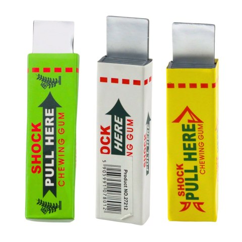 Paczka Gum Do Żucia Gadżet Elektryczny Rażący Prądem LEAN TOYS