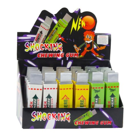 Paczka Gum Do Żucia Gadżet Elektryczny Rażący Prądem LEAN TOYS