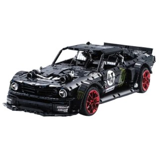 Klocki Konstrukcyjne Samochód Sportowy Mustang Hoonicorn V2 3201 el. LEAN Toys