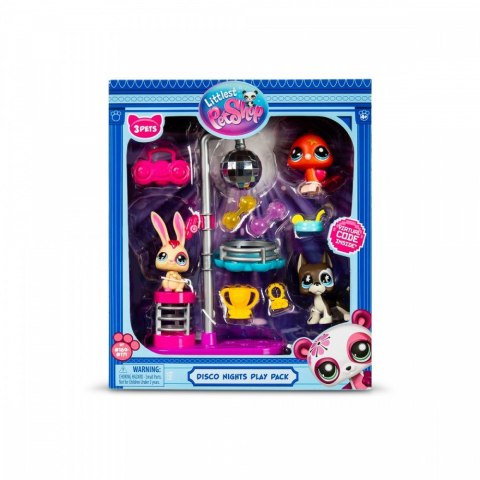 Zestaw figurek Littlest Pet Shop G7 S3 Disco z 3 figurkami Tm Toys