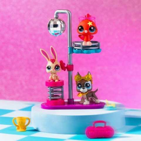 Zestaw figurek Littlest Pet Shop G7 S3 Disco z 3 figurkami Tm Toys