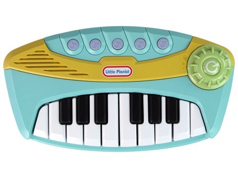 Pianino Interaktywne Niebieskie Little Pianist LEAN Toys
