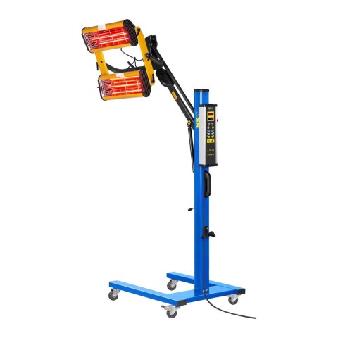 Promiennik ciepła podczerwieni lakierniczny do suszenia farb na statywie 2200W IR-DRYER2000.1 MSW