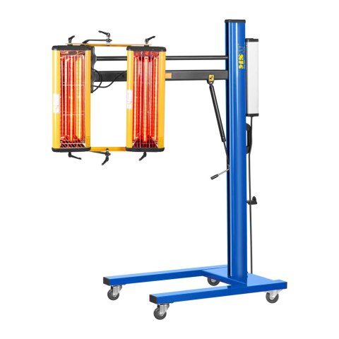 Promiennik ciepła podczerwieni lakierniczny do suszenia farb na statywie 2200W IR-DRYER2000.1 MSW
