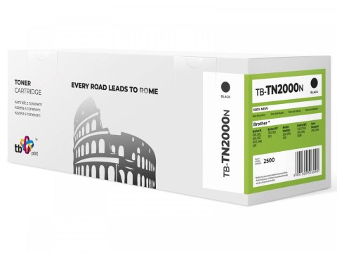 Toner do Brother TN2000 TB-TN2000N BK 100% nowy TB Print