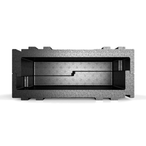 Pojemnik cateringowy termiczny do przewożenia żywności SALTO wew. 35x35x4.5cm 5L Hendi