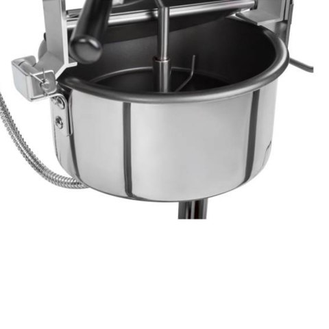 Profesjonalna wydajna maszyna do popcornu nastawna 230V 1.6kW czarna Royal Catering