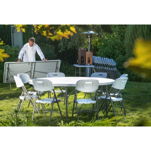 Stół cateringowy okrągły składany do 250 kg śr. 1500 x 740 mm - Hendi 810996 Hendi